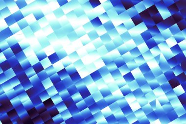 Soyut dijital geometrik desen. Yatay yönelim.