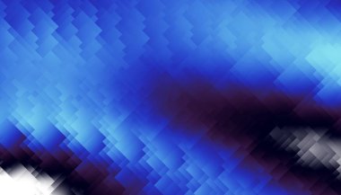 Soyut dijital geometrik desen. Yatay oryantasyon. Geometrik fütürist resim.