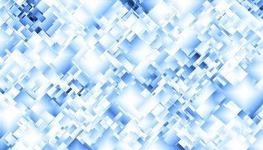 Soyut dijital geometrik desen. Yatay oryantasyon. Geometrik fütürist görüntü. Düşük polimerli doku.