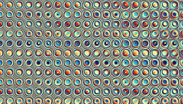Absztrakt Digitális Fraktál Minta Motley Mozaik Csempe Textúra — Stock Fotó