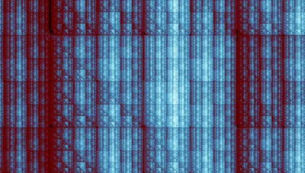 摘要数字分形模型 Grunge未来主义纹理 — 图库照片