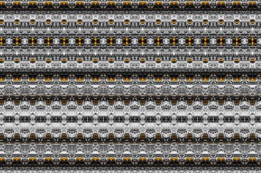 Soyut dijital fraktal model. Soyut klasik süs dokusu.