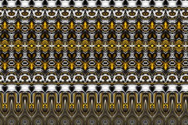 Soyut dijital fraktal model. Soyut klasik süs dokusu.