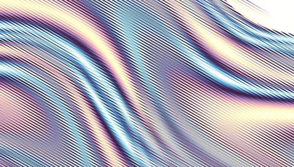 概要ディジタルフラクタルパターン サイケデリック波状テクスチャ — ストック写真