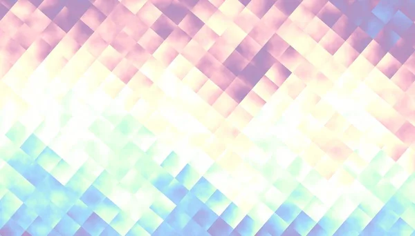 Abstract Digital Fractal Pattern Gamma Pastel Colors — Stock Photo, Image