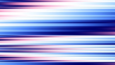 Soyut dijital fraktal model. Yatay şeritli desen.