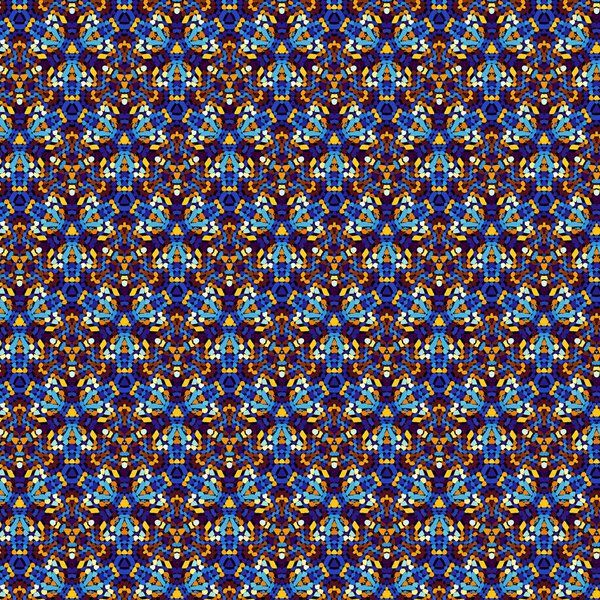 Abstract digital fractal pattern. Abstract vintage ornamental texture.