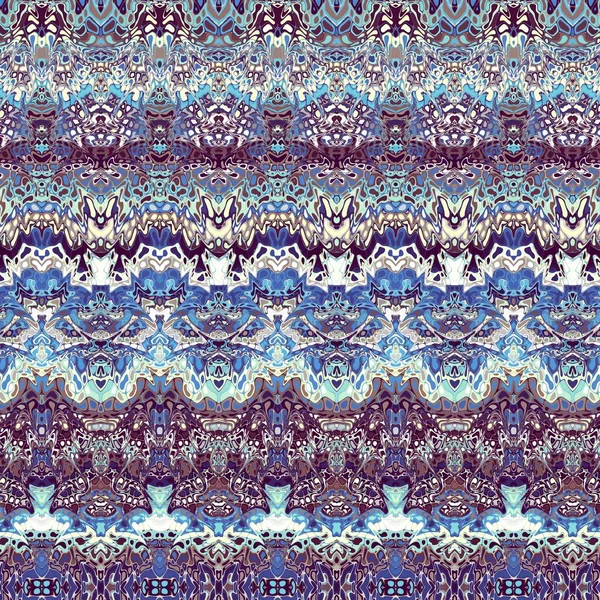 Abstract digital fractal pattern. Vintage ornamental texture.