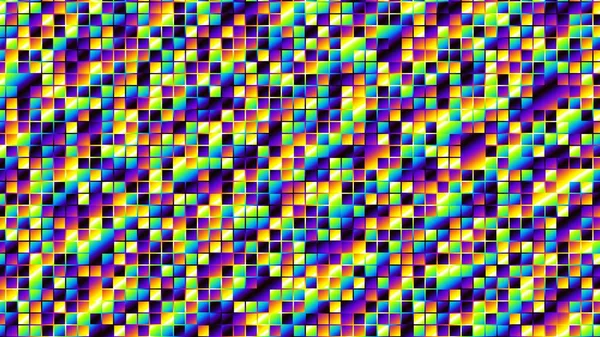 Padrão Mosaico Geométrico Abstrato Relação Aspecto — Fotografia de Stock