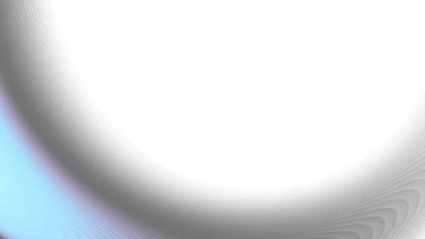 Soyut Dijital Fraktal Model Beyaz Arka Planda Çarpık Mavi Bir — Stok fotoğraf