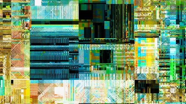 Abstrakte Textur Mit Artefakten Codec Nachahmung Eines Grunge Datamoshing Musters — Stockfoto