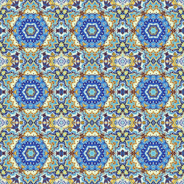 Padrão Abstracto Quadrado Ornamental Fundo Regular Padrão Sem Costura Padrão — Fotografia de Stock