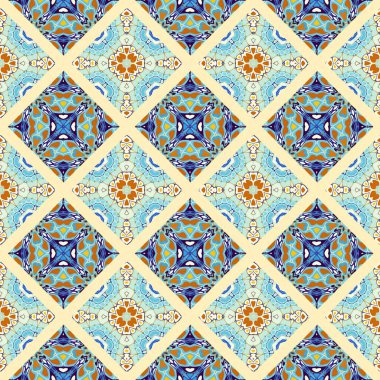 Karelerin soyut dekoratif desenleri. Mozaik sanat süsleme dokusu.