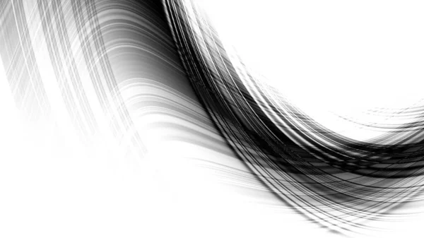 Αφηρημένες Εκφραστικές Γραμμές Λευκό Φόντο Κενό Μέρος Για Μήνυμα Οριζόντια — Φωτογραφία Αρχείου