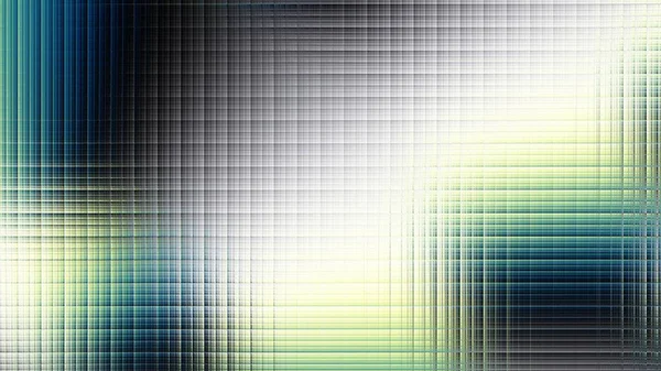 Abstract Digitaal Fractal Patroon Wazige Textuur Met Glaseffect Horizontale Achtergrond — Stockfoto