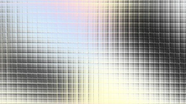 Patrón Fractal Digital Abstracto Textura Borrosa Con Efecto Cristal Fondo —  Fotos de Stock