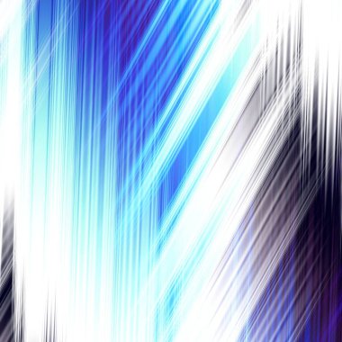 Soyut dijital fraktal model. Beyaz arkaplanda çizgiler.