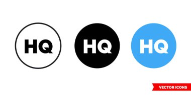 3 tipli genel merkez simgesi. İzole vektör işareti sembolü.