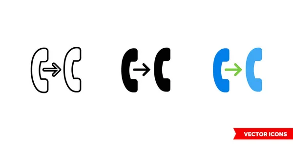 3 tipli aktarım simgesini ara. İzole vektör işareti sembolü.