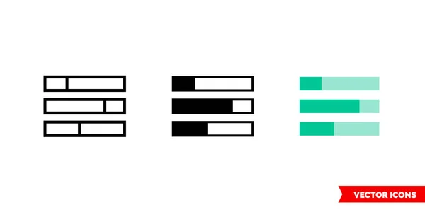 Tâches Icône Types Symbole Signe Vectoriel Isolé — Image vectorielle