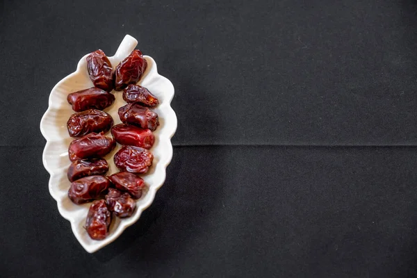 Small Pot Filled Dates — Stock Photo, Image