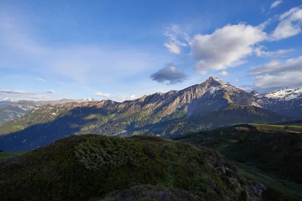 Suiza Alpes Graubuenden Montaña Paisaje Piz Beverin —  Fotos de Stock