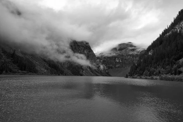 Suíça Alpes Graubuenden Montanha Paisagem Lago Panixer Fotos De Bancos De Imagens