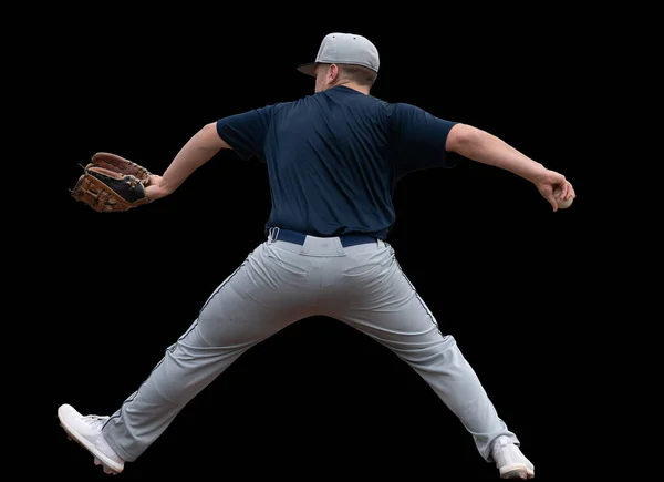 Baseball Player in action during a baseball game