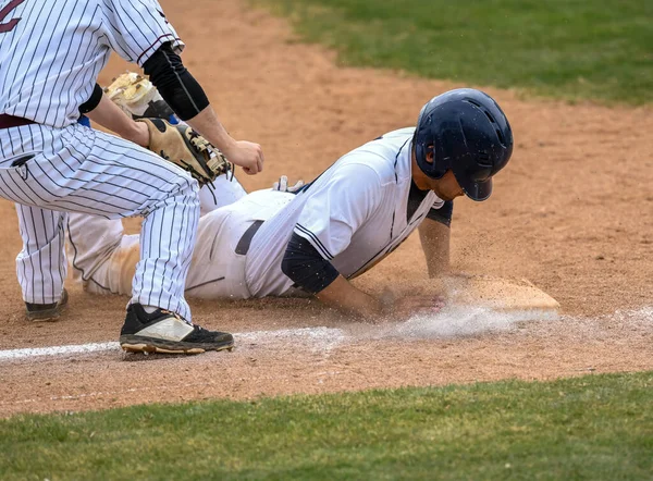 Baseball Player in action during a baseball game