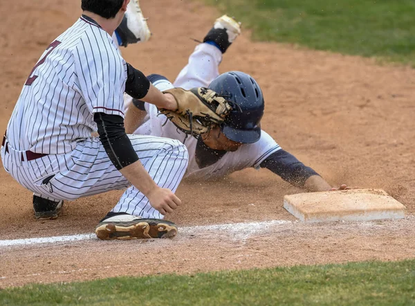 Baseball Player in action during a baseball game