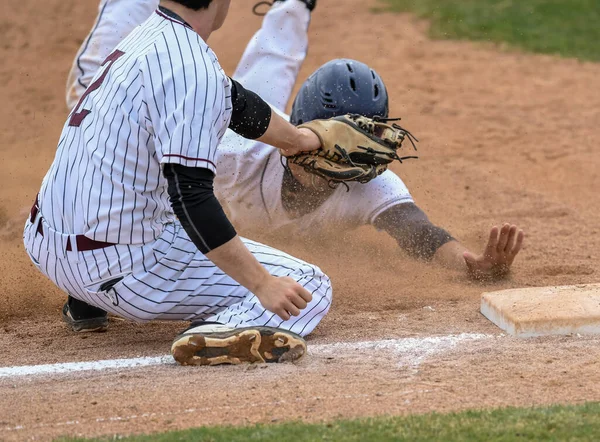 Baseball Player in action during a baseball game