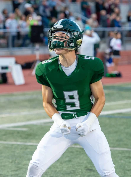 Football Player Action Game South Texas — Stock Photo, Image