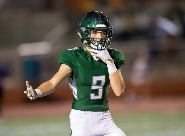 Football Player Action Game South Texas — Stock Photo, Image