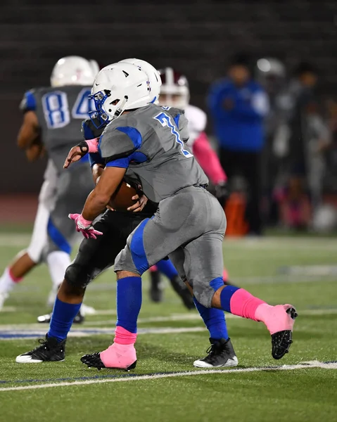 Great Action Photos Football Players Making Amazing Plays Football Game — Stock Photo, Image