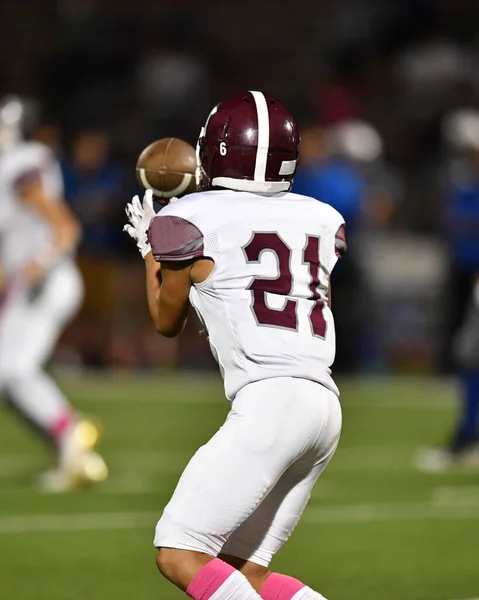 Great Action Photos Football Players Making Amazing Plays Football Game — Stock Photo, Image