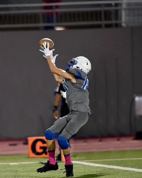 Great Action Photos Football Players Making Amazing Plays Football Game — Stock Photo, Image