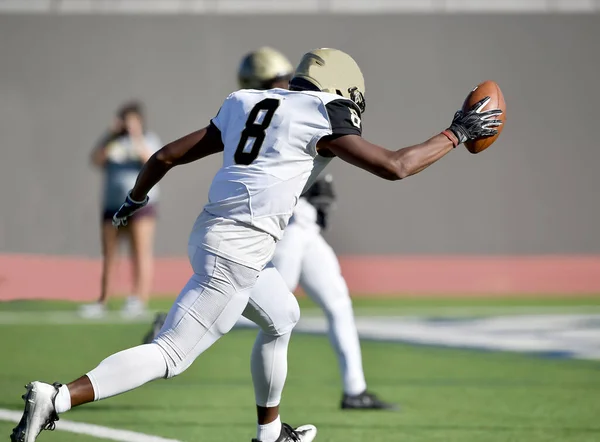 Great Action Photos Football Players Making Amazing Plays Football Game — Stock Photo, Image