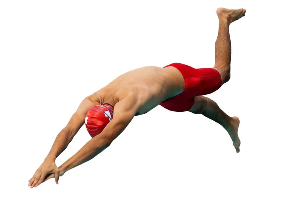 Junge Schwimmer Bei Schwimm Meeting Südtexas — Stockfoto