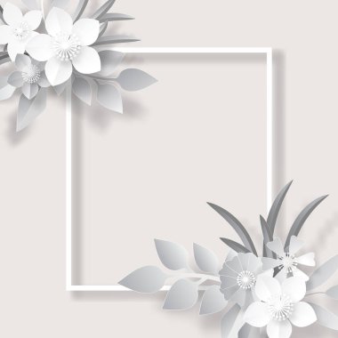 Vektör Renkli Kağıt Kesme Arkaplanı