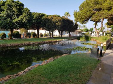 Mallorca otellerinde bakılan bahçeler.