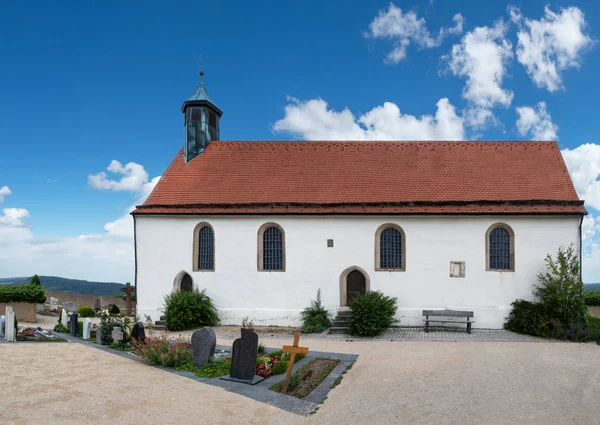 Panorama Chapel Wurmlinger Kapelle Village Wurmlingen Tuebingen Germany — Stock Photo, Image