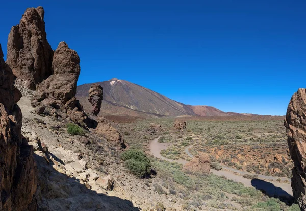 National Park Tenerife Canary Islands View Famous Rock Formation Roques — Stock Photo, Image
