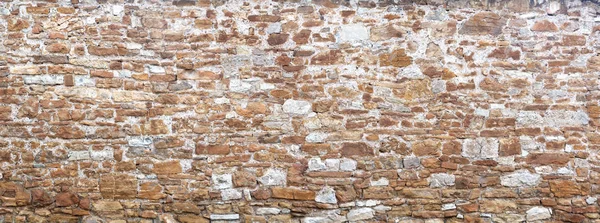 Panorama Ancien Mur Faisant Partie Une Façade Historique — Photo