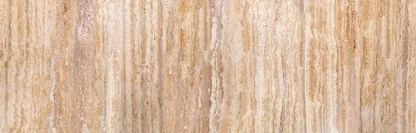 Texture Beige Brown Stone Slab Vertical Pattern Taken Close Panoramic — Stock Photo, Image