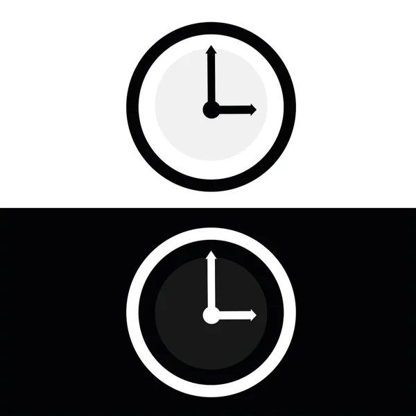 Clock Set Color Icon — Stock Vector