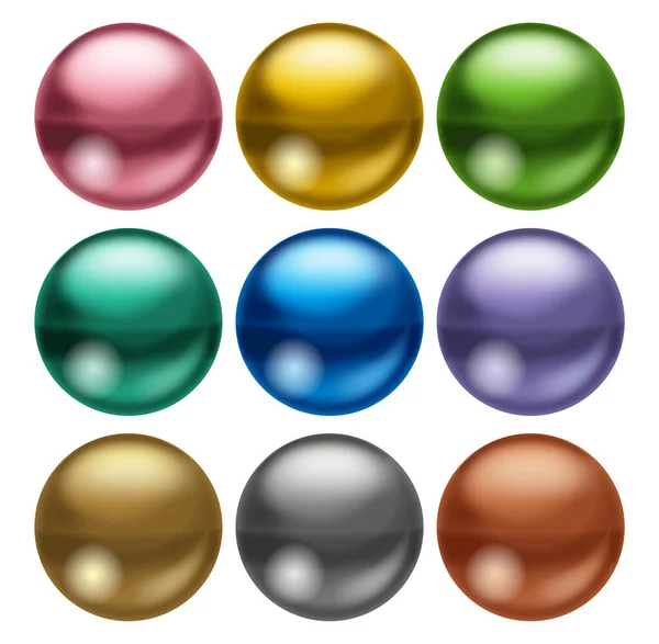 Renkli Bir Düğmenin Görüntüsü Basit Metal Düğme — Stok fotoğraf