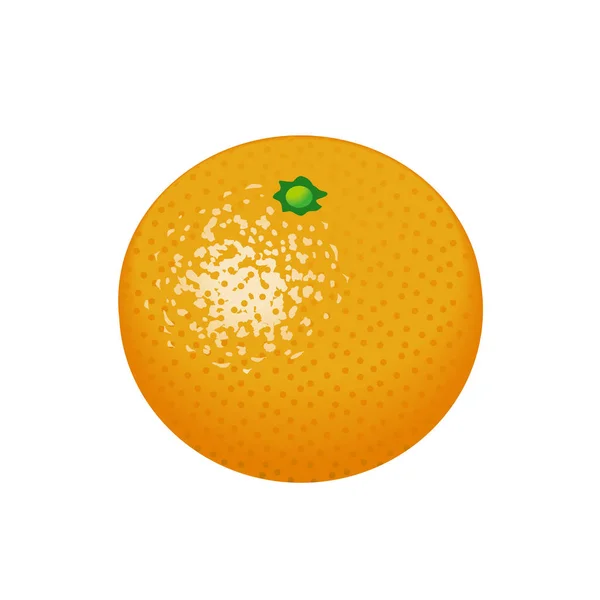 Illustration Orange White Background — Stock Photo, Image