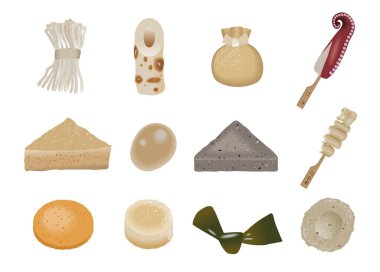 Balık köftesi yahnisi (Oden). Oden malzemeleri.