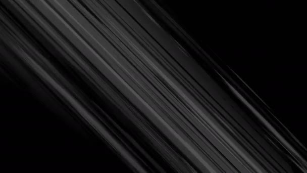 Animation Comic Speed Lines Background Black — Stock Video
