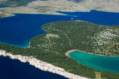 Telaica Doğa Parkı 'nın hava manzarası